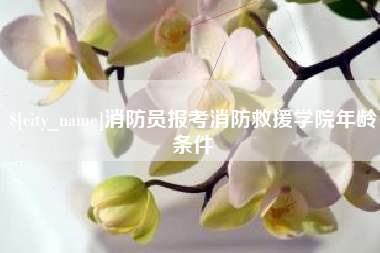 毕节消防员报考消防救援学院年龄条件