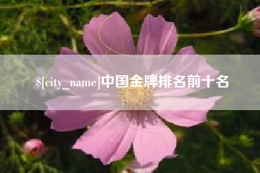 毕节中国金牌排名前十名