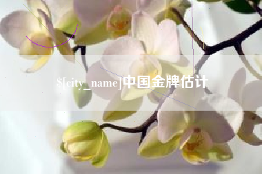 毕节中国金牌估计