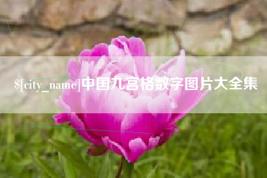 毕节中国九宫格数字图片大全集