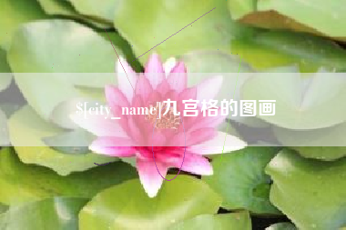 毕节九宫格的图画