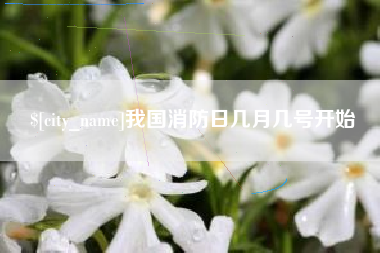 毕节我国消防日几月几号开始