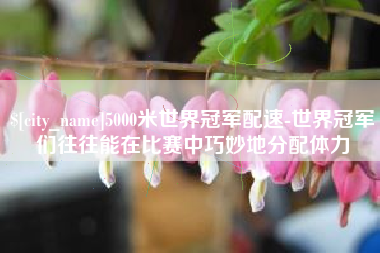 毕节5000米世界冠军配速-世界冠军们往往能在比赛中巧妙地分配体力