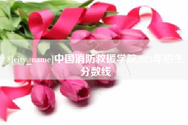 毕节中国消防救援学院2021年招生分数线