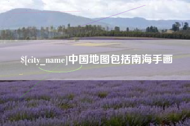 毕节中国地图包括南海手画