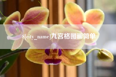 毕节九宫格图画简单