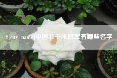 毕节中国五千米冠军有哪些名字